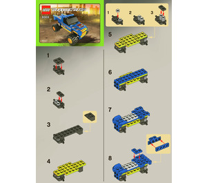 LEGO Demon Destroyer Set 8303 Instructions