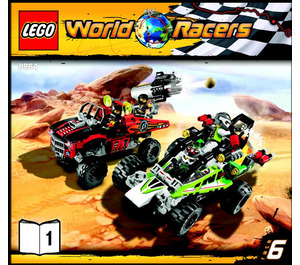 LEGO Desert of Destruction Set 8864 Instructions