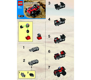 LEGO Desert Racer Set 8359 Instructions