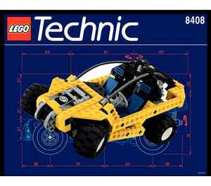 LEGO Desert Ranger Set 8408 Instructions