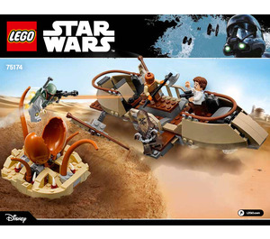 LEGO Desert Skiff Escape Set 75174 Instructions