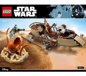 LEGO Desert Skiff Escape 75174 Istruzioni