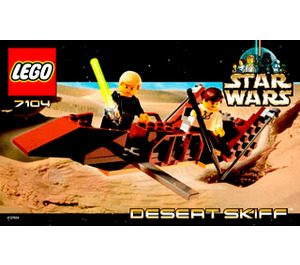 LEGO Desert Skiff Set 7104 Instructions