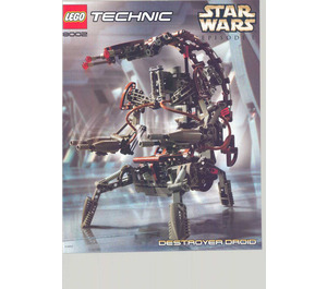 LEGO Destroyer Droid 8002 Instructies