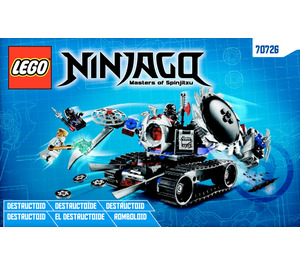 LEGO Destructoid 70726 Instructions