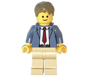 LEGO Detective Ace Brickman minifiguur