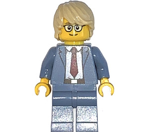 LEGO Detective Ace Brickman with Tan Tousled Hair Minifigure