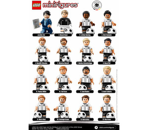 LEGO DFB Minifigure - Random Bag 71014-0 Ohjeet