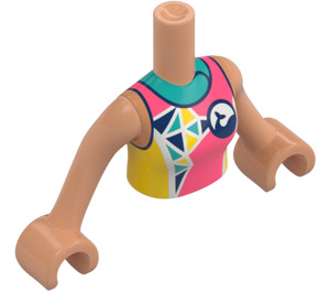 LEGO Dia with Pink Top Friends Torso (73152 / 92456)