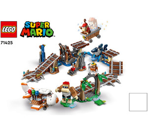 LEGO Diddy Kong's Mine Cart Ride Set 71425 Instructions
