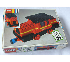 LEGO Diesel Locomotive Set 723-1 Packaging