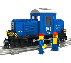 LEGO Diesel Shunter Locomotive 7760