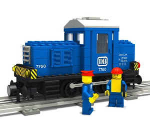 LEGO Diesel Shunter Locomotive Set 7760