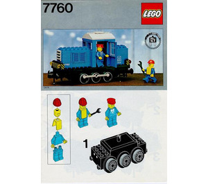LEGO Diesel Shunter Locomotive 7760 Instructions