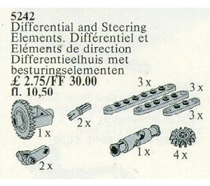 LEGO Differential Housing and Steering Elements Set 5242