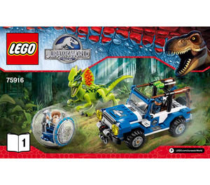 LEGO Dilophosaurus Ambush 75916 Instructions