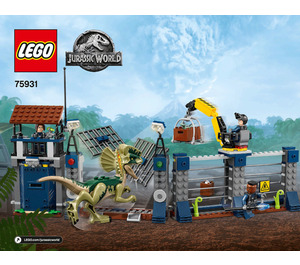 LEGO Dilophosaurus Outpost Attack Set 75931 Instructions