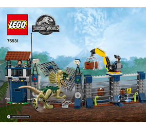 LEGO Dilophosaurus Outpost Attack 75931 Byggeinstruksjoner