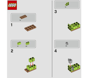 LEGO Dilophosaurus Set 122115 Instructions