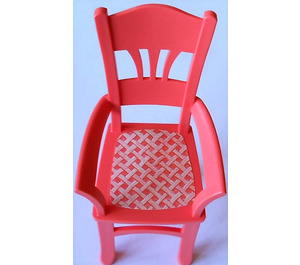 LEGO Dining Table Chair with Wicker Seat Sticker (6925)