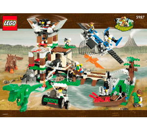 LEGO Dino Research Compound 5987 Instrukce