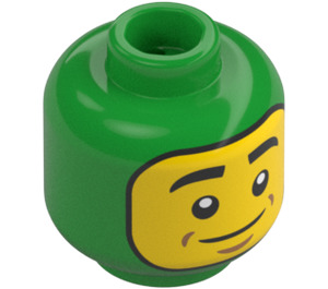 LEGO Dinosaur Suit Guy Minifigure Head (Recessed Solid Stud) (3274 / 103129)