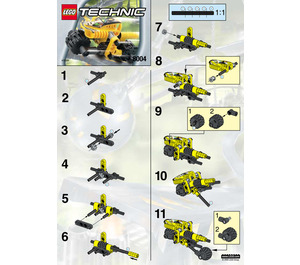 LEGO Dirt Bike Set 8004 Instructions