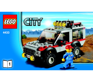 LEGO Dirt Bike Transporter Set 4433 Instructions