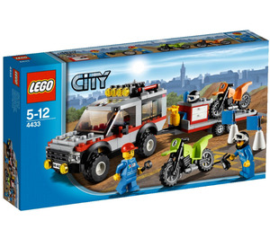 LEGO Dirt Bike Transporter Set 4433 Packaging
