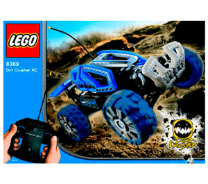 LEGO Dirt Crusher RC Set (Blue) 8369-2 Instructions