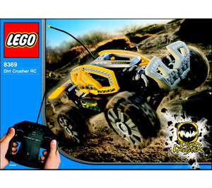 LEGO Dirt Crusher RC (Żółty) 8369-1 Instrukcje