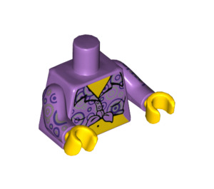 LEGO Disco Diva Minifig Torso (973 / 88585)