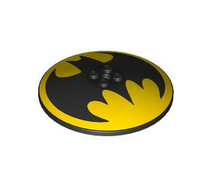 LEGO Dish 8 x 8 with Batman Logo (3961 / 107108)