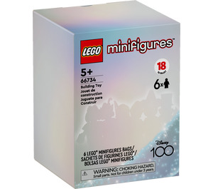 LEGO Disney 100 Series Doos of 6 random bags 66734