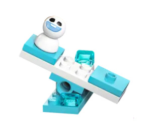 LEGO Disney Advent Calendar 2024 43253-1 Подмножество Day 10 - Snowgie on Seesaw