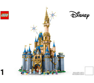 LEGO Disney Castle 43222 Byggeinstruksjoner