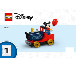 LEGO Disney Celebration Train Set 43212 Instructions