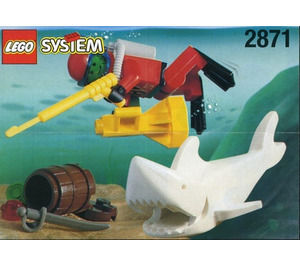 LEGO Diver and Shark Set 2871