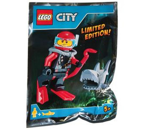 LEGO Diver und Hai 951703 Packaging
