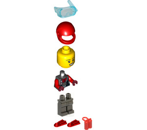 LEGO Diver - Female Minifigure