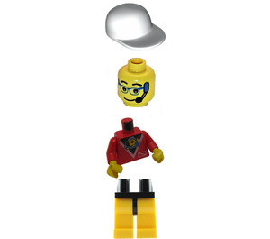 LEGO Diver Minifiguur