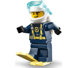 LEGO Diver Poliziotto Minifigure