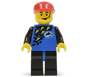 LEGO Diver mit Delfin oben Minifigur