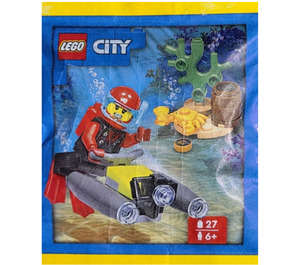 LEGO Diver with Underwater Scooter Set 952311 Packaging
