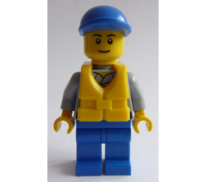 LEGO Diving Boot Pilot Minifigur