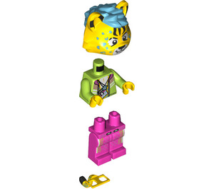 LEGO DJ Cheetah Minifiguur