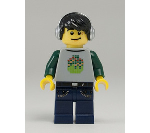 LEGO DJ minifiguur