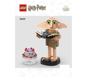 LEGO Dobby the House-Elf 76421 Инструкции