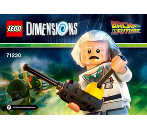 LEGO Doc Brown Fun Pack Set 71230 Instructions