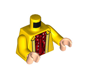 LEGO Doc Brown Minifig Torso (973 / 76382)